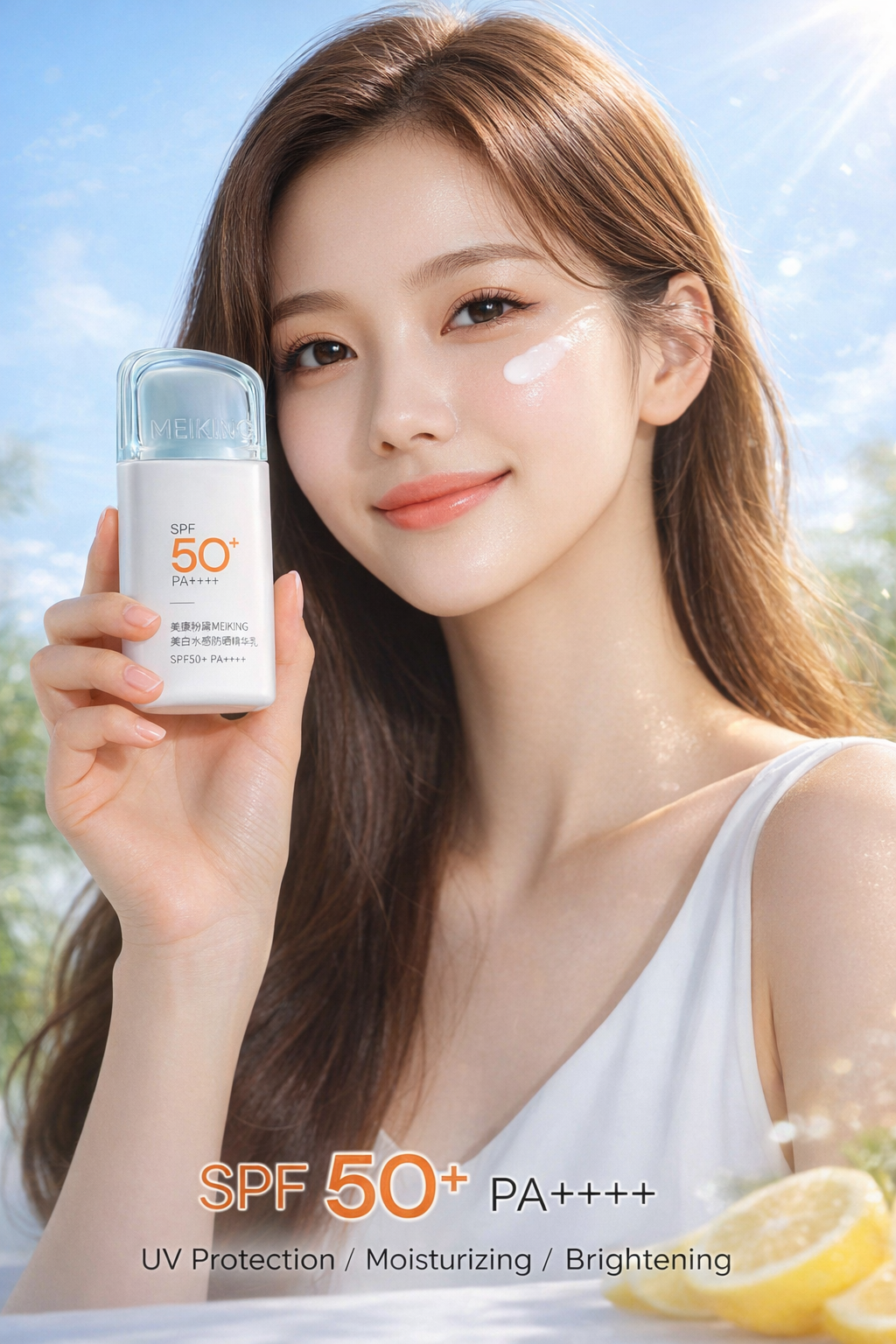 Protector Solar Facial Meiking Spf 50+ Pa++++alta