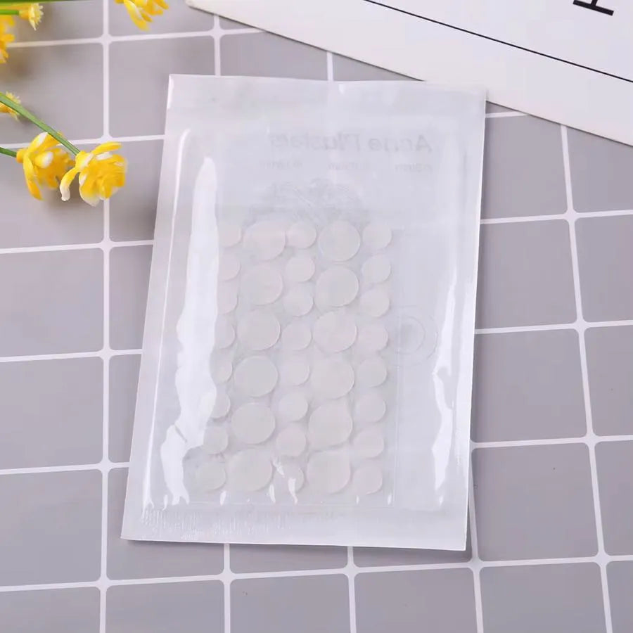 36 Parches Pegatinas Para Acné Absorbentes Transparente Normal Día/noche