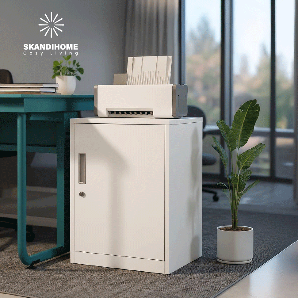 Archivador con cerradura gabinete almacenamiento organizador de archivos