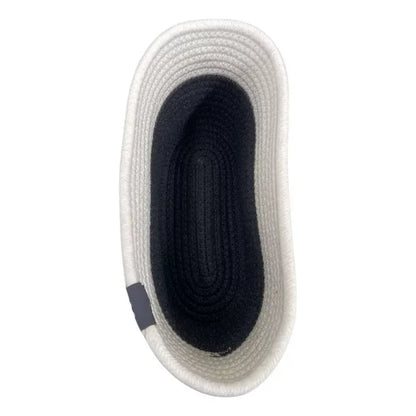 Cesto De Cuerda Algodón Para Ropa Chico baño recamara