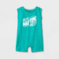 Mameluco color aqua Talla de 3-6 meses "Is It Naptime Yet"