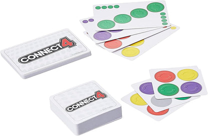 Hasbro Gaming Juego de cartas Connect 4 para niños