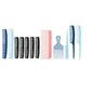 Set 12 Peines Profesionales Peluquería Estilista Barbería