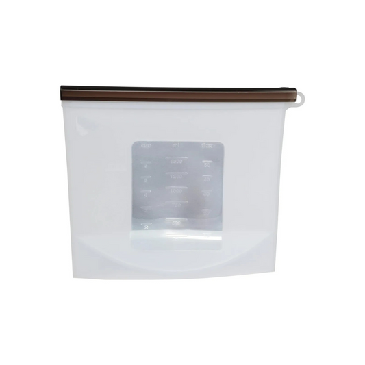 Bolsa Reutilizables Silicón Almacenar Comida Snacks 1500ml