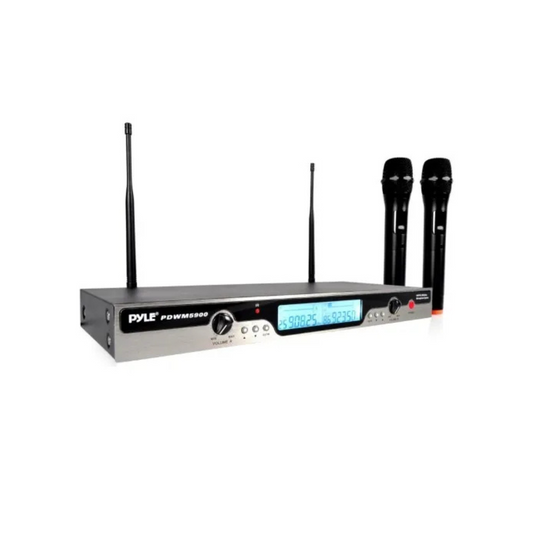 Sistema Uhf Microfono Inalambrico Receptor Pyle-home