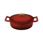 Cacerola Hierro Fundido Esmaltada Cocina Olla 4.74lts Zentra
