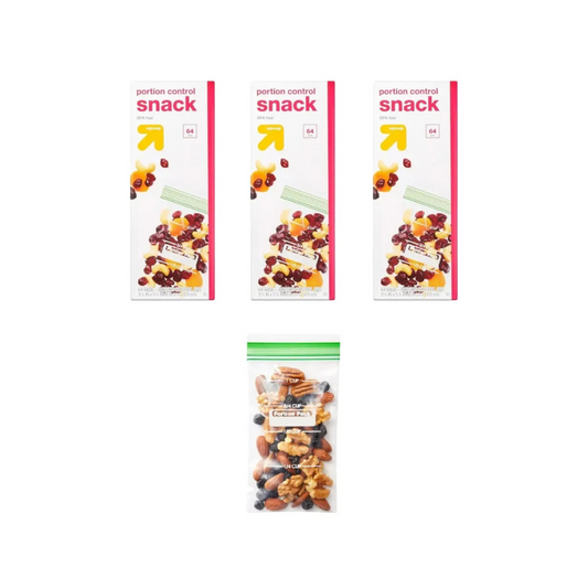 Bolsas Plastico Tipo Ziploc Snack 3pack 15x9cm Up&up