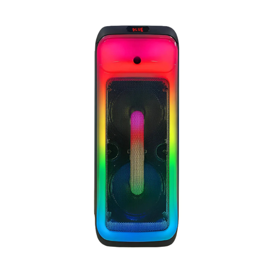 Bocina Sistema De Sonido Portátil 10 Pulgadas 60w Luces Led