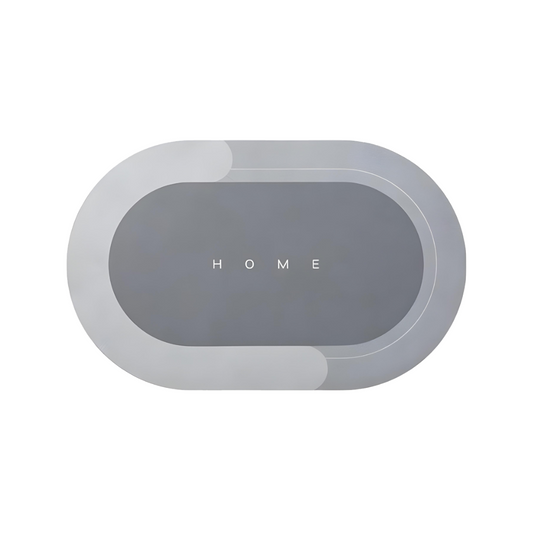 Alfombrilla mágica antideslizante, ovalada, superabsorbentes