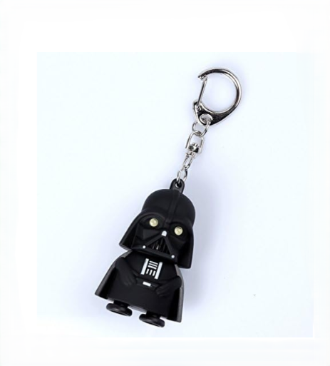 Llavero de Darth Vader de Star Wars con linterna LED