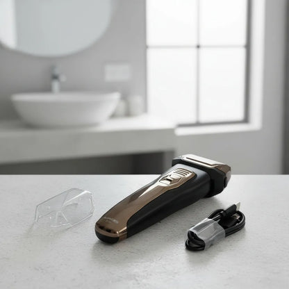 Rasuradora Eléctrica Inalámbrica Runwe Rs725 Shaver Negro