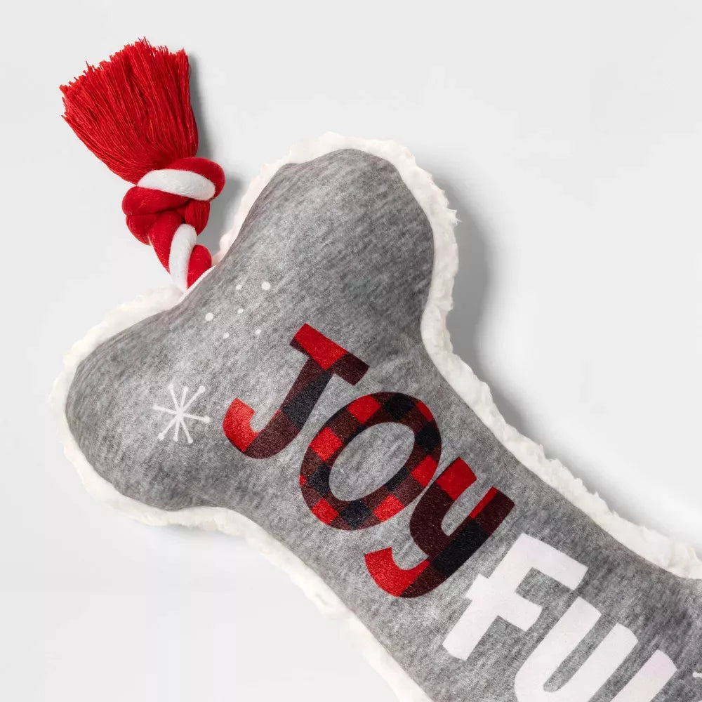 Peluche Para Perro Forma De Hueso Cuerda Juguete Morder