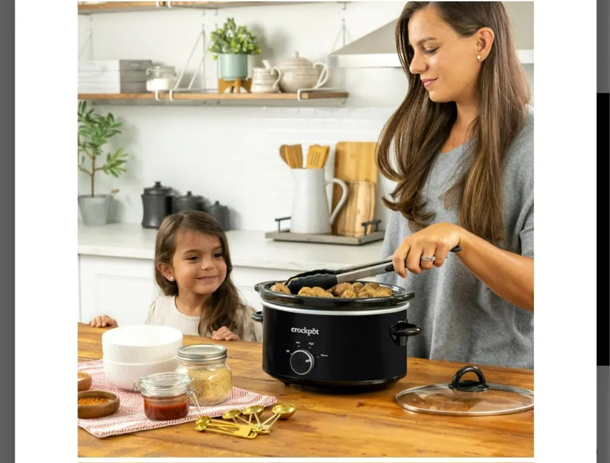 Olla Electrica Coccion Lenta Crock Pot 4 Quart Cocina