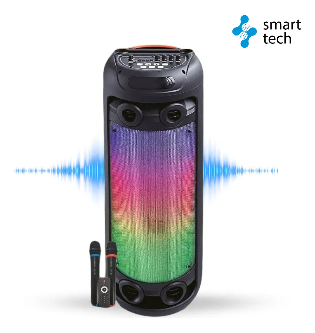 Bocina Portatil HD- Sy-2891at 8 X2 Tubo 20000w/4000mah