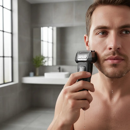 Rasuradora Eléctrica Inalámbrica Runwe Rs725 Shaver Negro