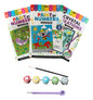 Acuarelas 5d Pintura Diamantes Arte Niños Animales 9 Pz