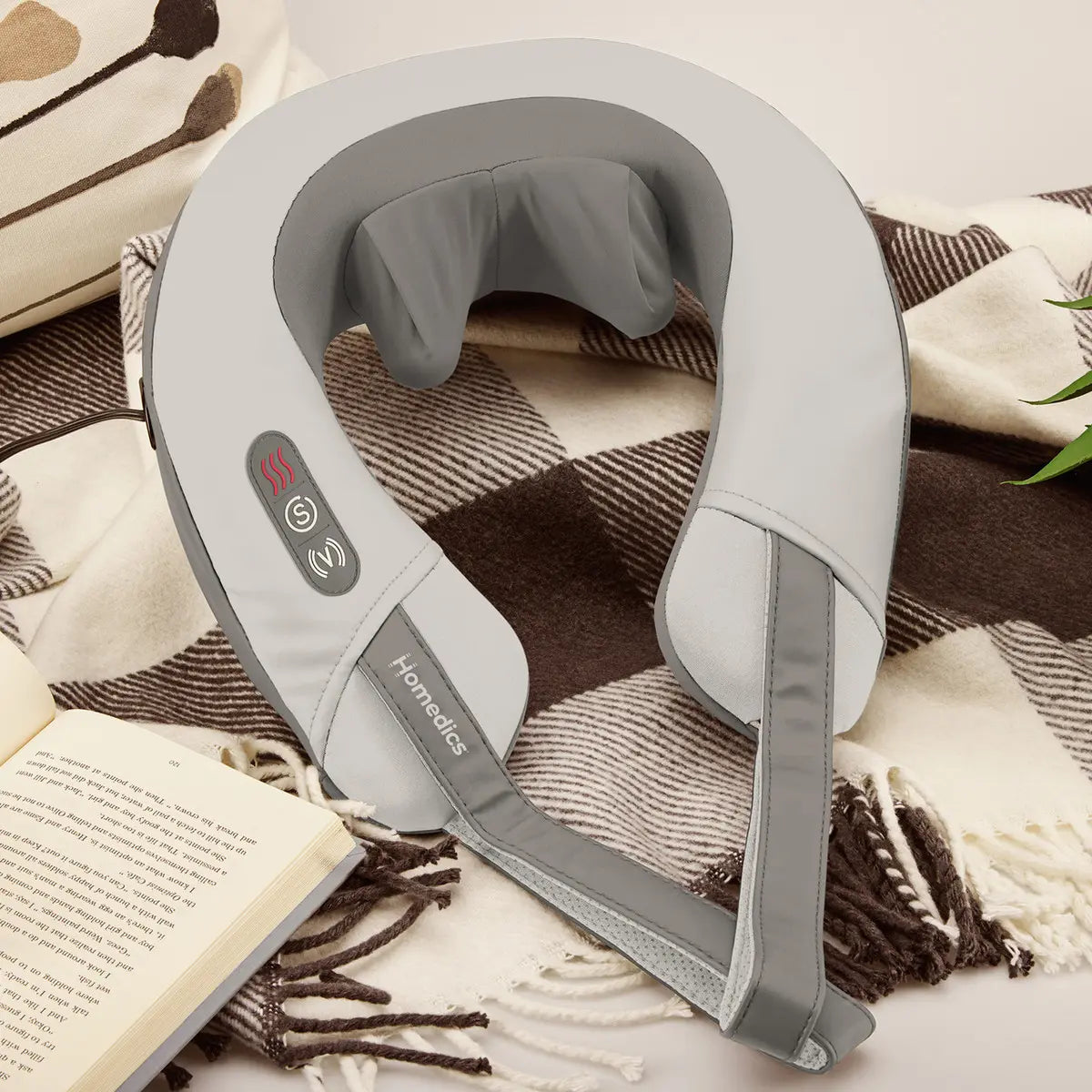 Masajeador de Cuello Homedics Shiatsu y Vibración con Calor