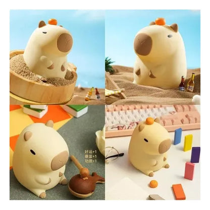 Lampara Led de noche Silicona en forma de capibara