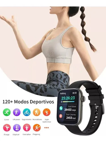Reloj Inteligente Mujer/hombre Smart Watch Medida3.5 X 4.2cm