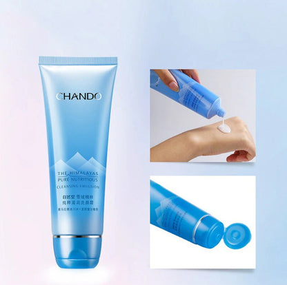 Crema limpiadora y Esencia activadora facial Loción Natural Beauty Snowland CHANDO