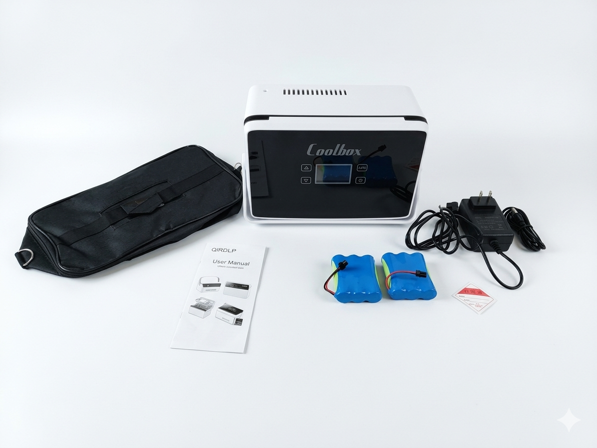 Refrigerador Portátil para Insulina y Medicamentos - QIRDLP Coolbox (2-8°C).