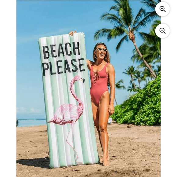 Flotador Inflable Salvavidas Flamenco Rectangular Playa Agua